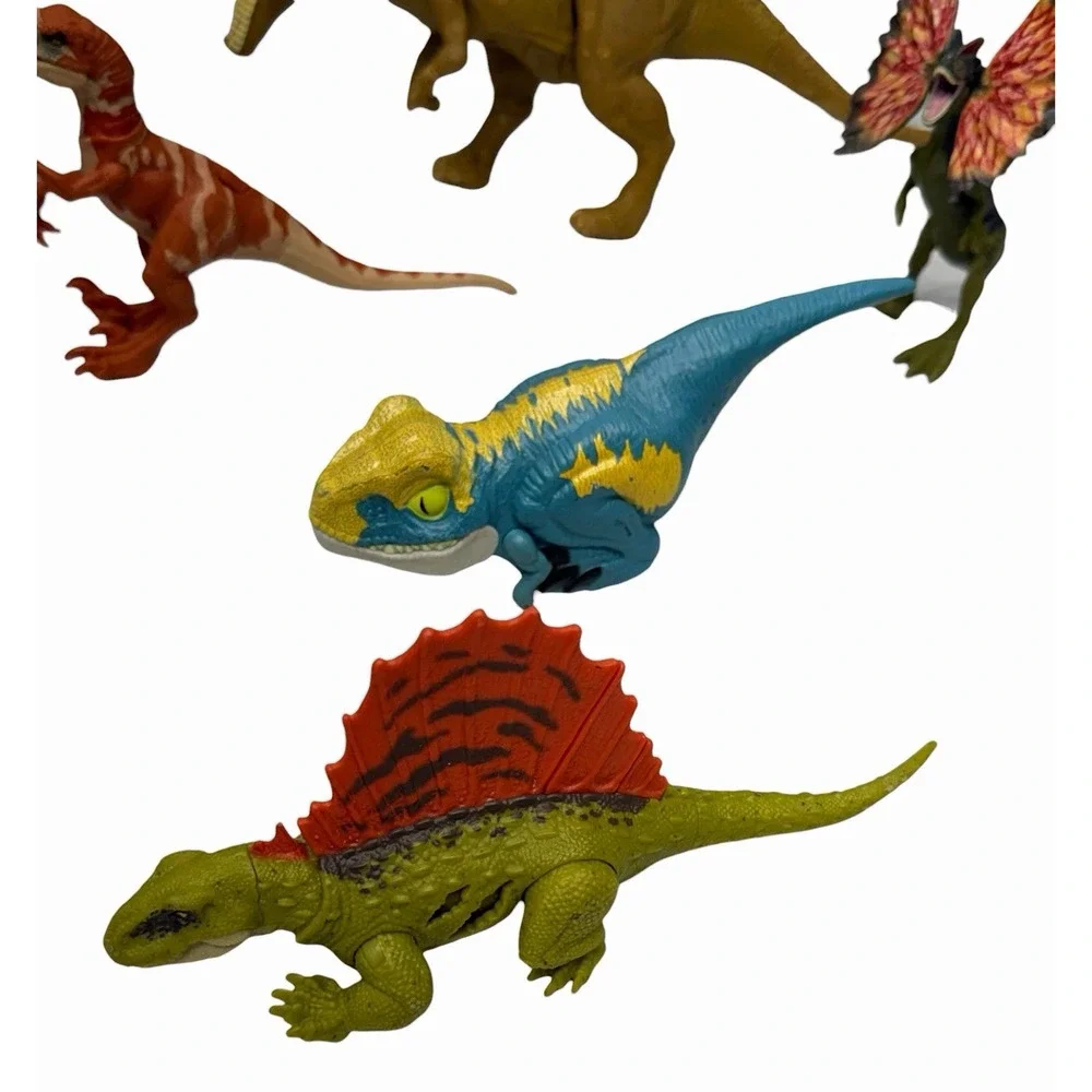 Jurassic World Jurassic Park Mixed Lot Of Dinosaurs Figure Toys 16 Total
